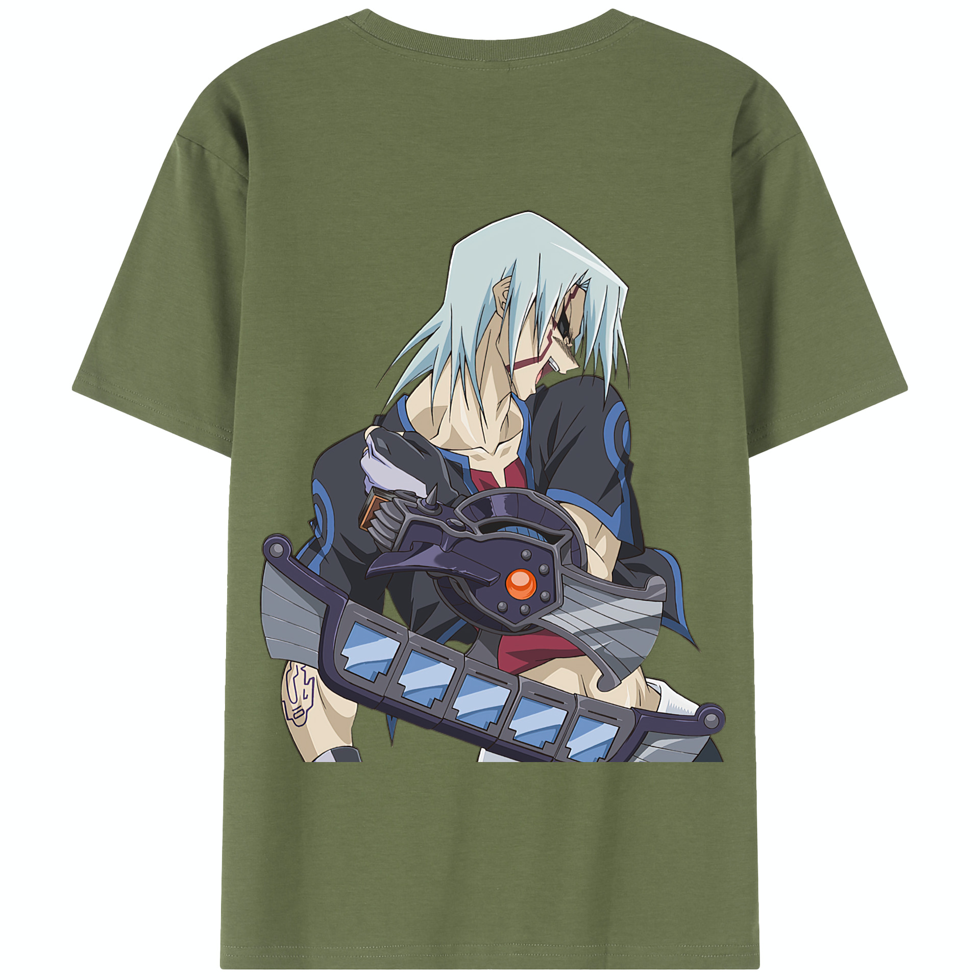（画像用） 遊☆戯☆王 Yu-Gi-Oh! 綿100％半袖Tシャツ（背面プリント）